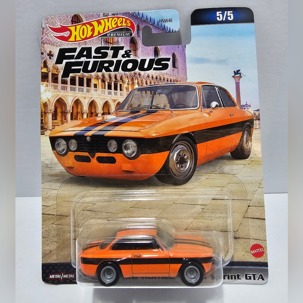 *Special Offer* Hot Wheels Premium Fast and Furious Alfa Romeo Giulia Sprint GTA